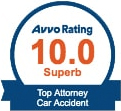 Avvo Rating 10.0 Superb Top Attorney Car Accident